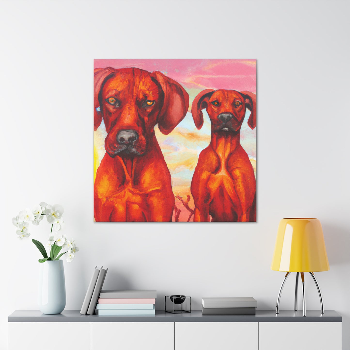 "Ridgeback In Dreamworld" - Canvas