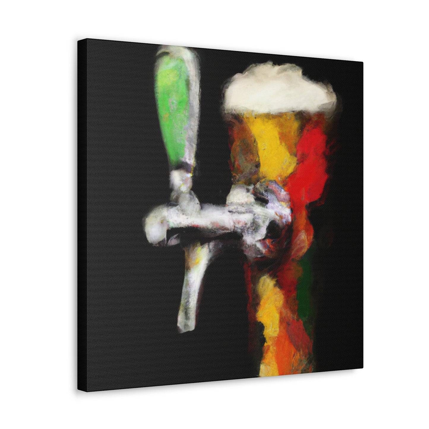 Bar Tap in Glass - Canvas