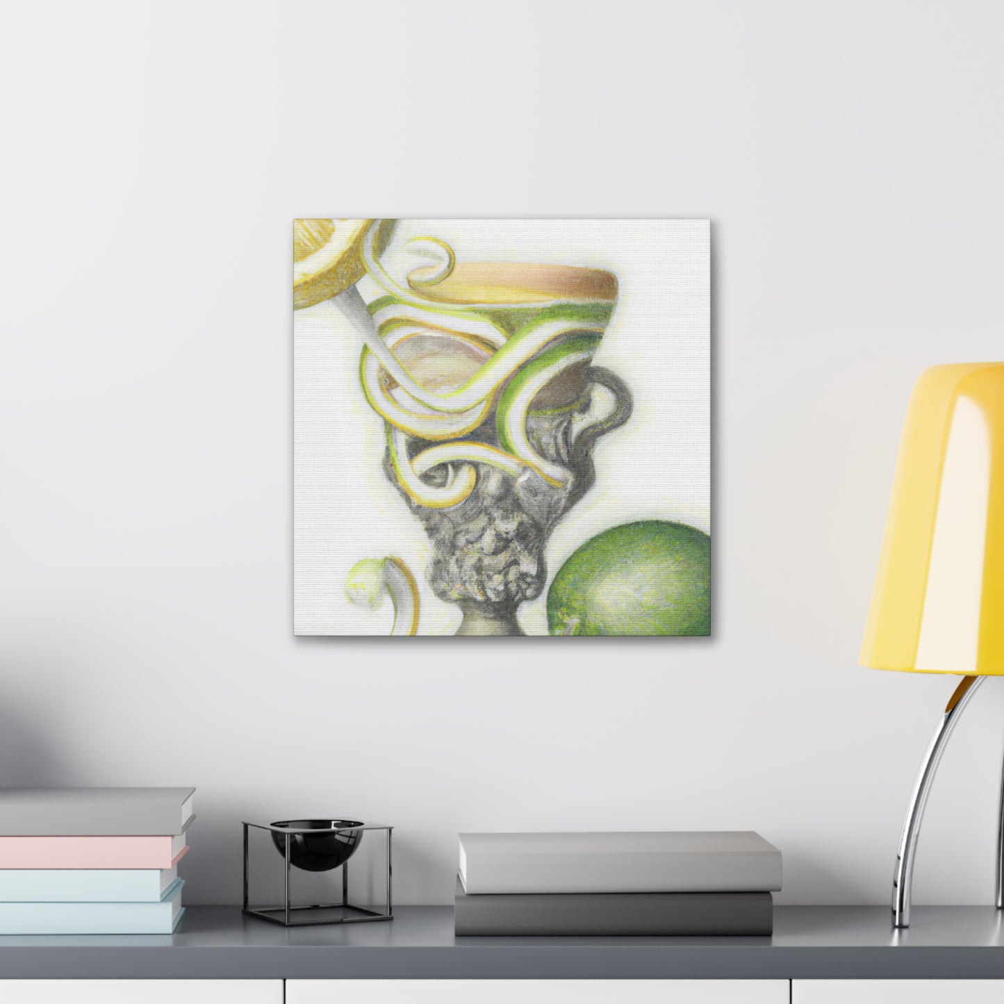 Lemon Splendor Delight - Canvas