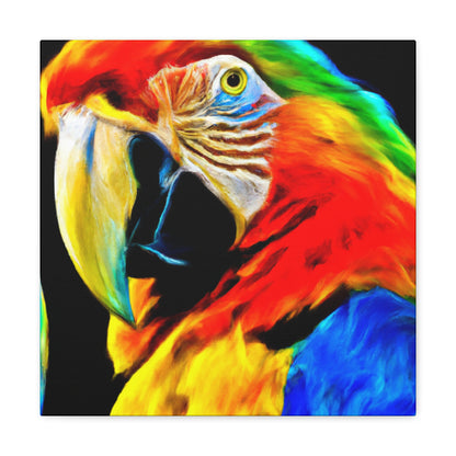 "Sky of Tropical Birds" - Canvas