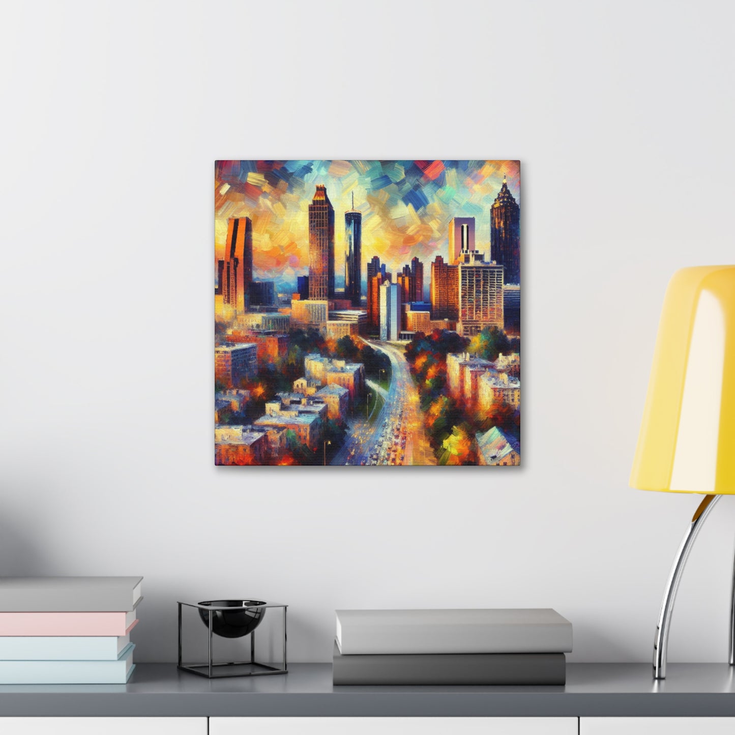 Peachtree City Twilight - Canvas