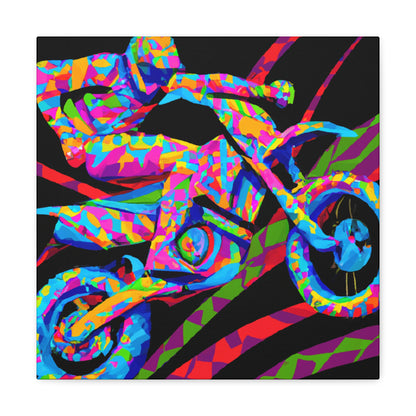 Motocross Roaring Twenties - Canvas