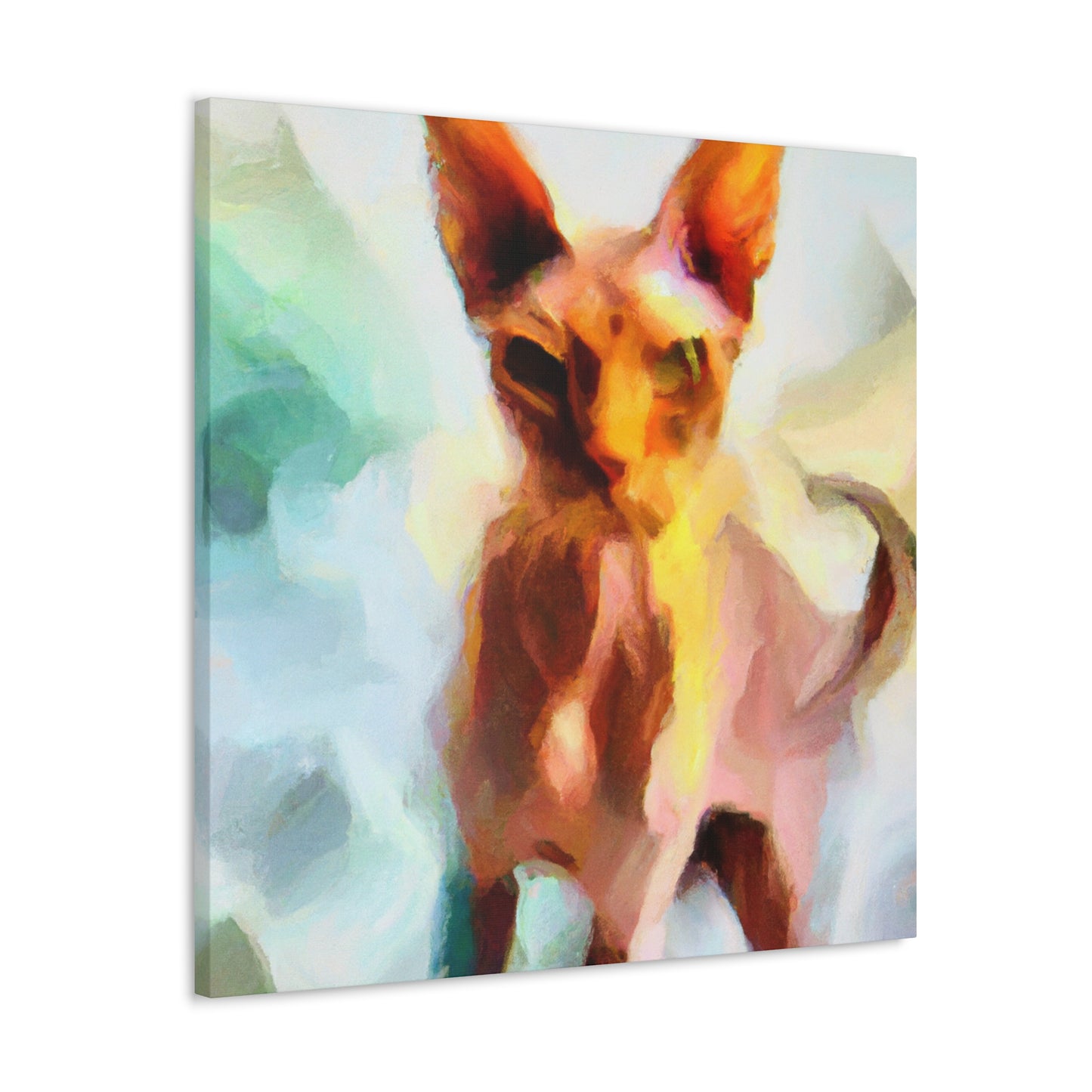 Mysterious Sphynx Dreaming - Canvas