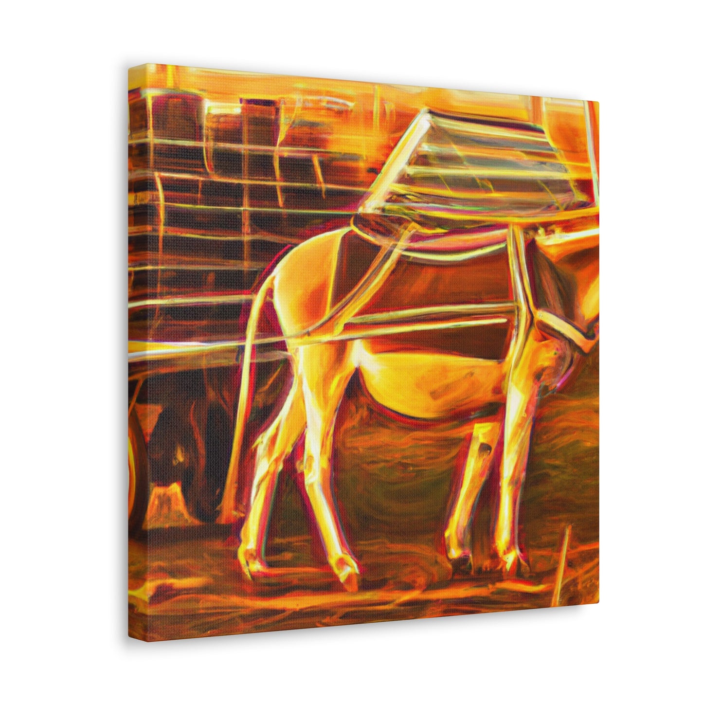 "Mule's Majestic Majesty" - Canvas