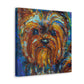 Dancing Yorkshire Terriers - Canvas