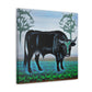 "Cattle in Dreamscape" - Canvas