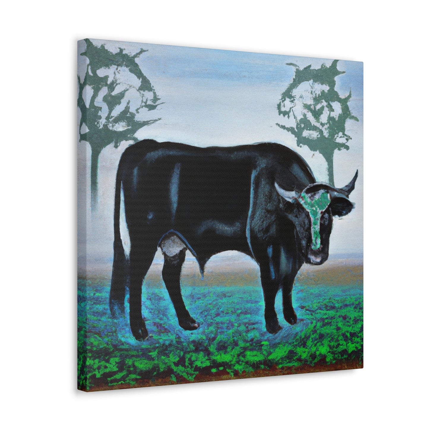 "Cattle in Dreamscape" - Canvas