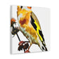 "Flock of Goldfinches" - Canvas