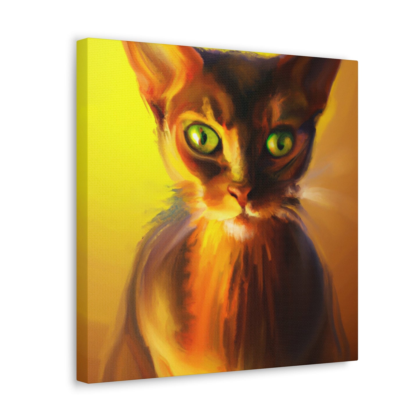 Abyssinian Majesty Awakens - Canvas