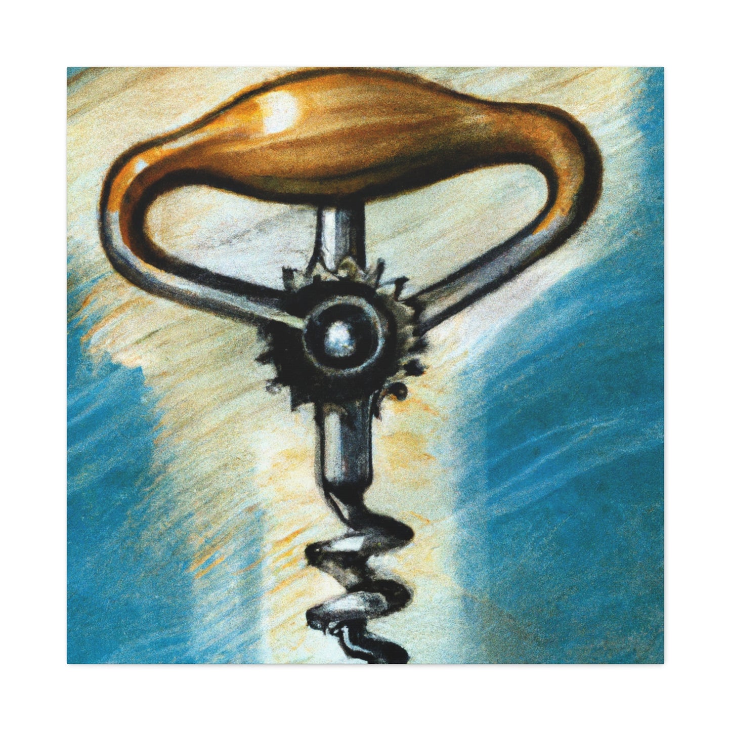 Corkscrew Steampunk Dream - Canvas