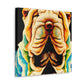 Shar Pei in Bloom - Canvas