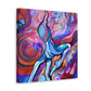 Yoga Expressionism Bliss - Canvas