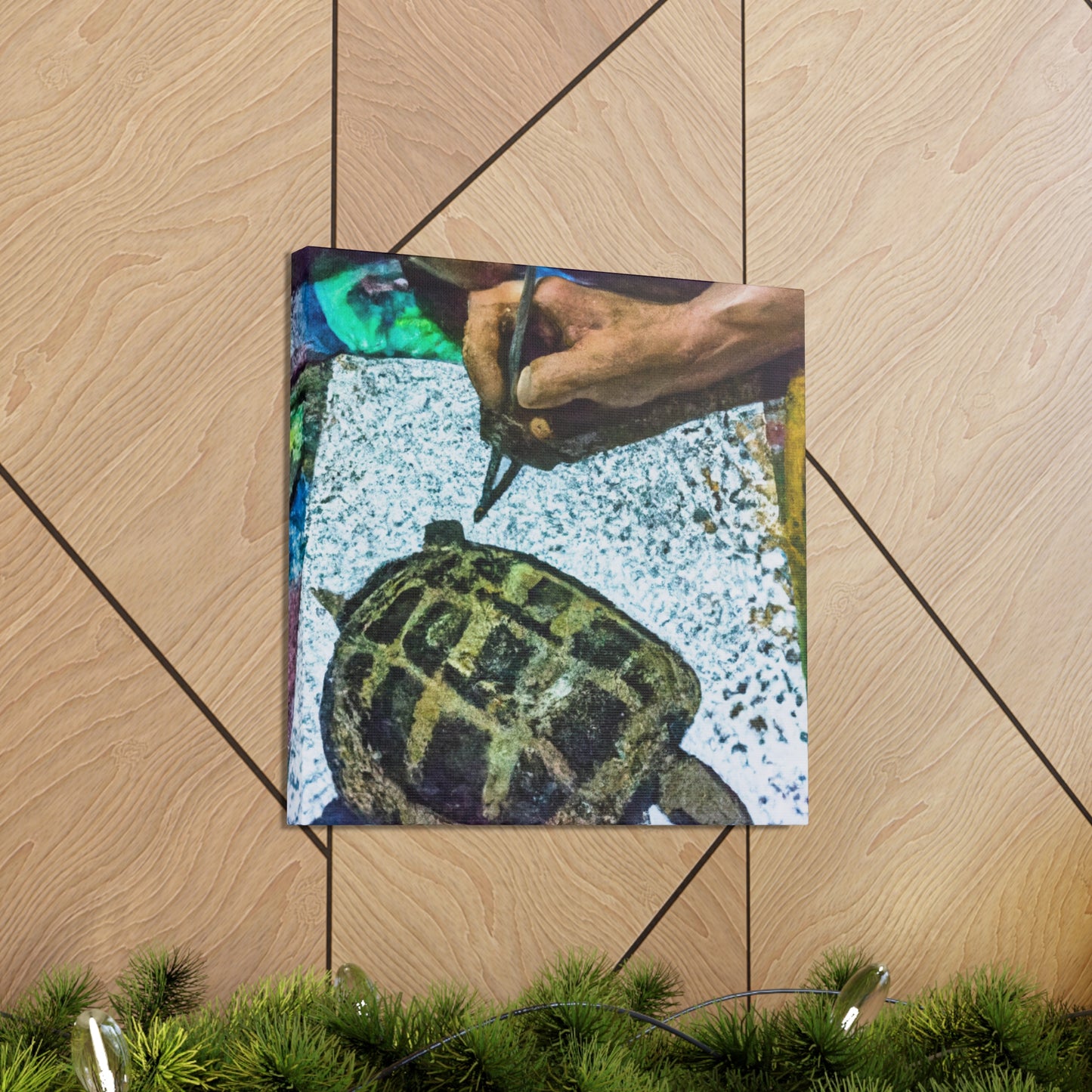 Russian Tortoise Symphony - Canvas