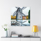 Windmill in Starlight - Canvas