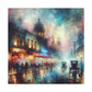 Rhythmic Nights Unveiled - Canvas