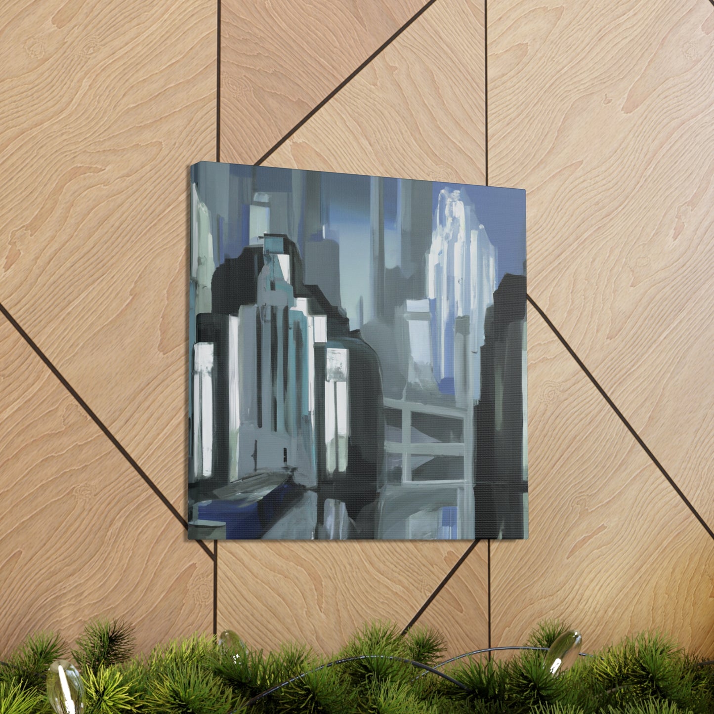 "Art Deco Minimalism" - Canvas