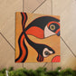 "Guppy Art Deco Dream" - Canvas