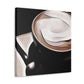 "Cappucino Landscape Delight" - Canvas