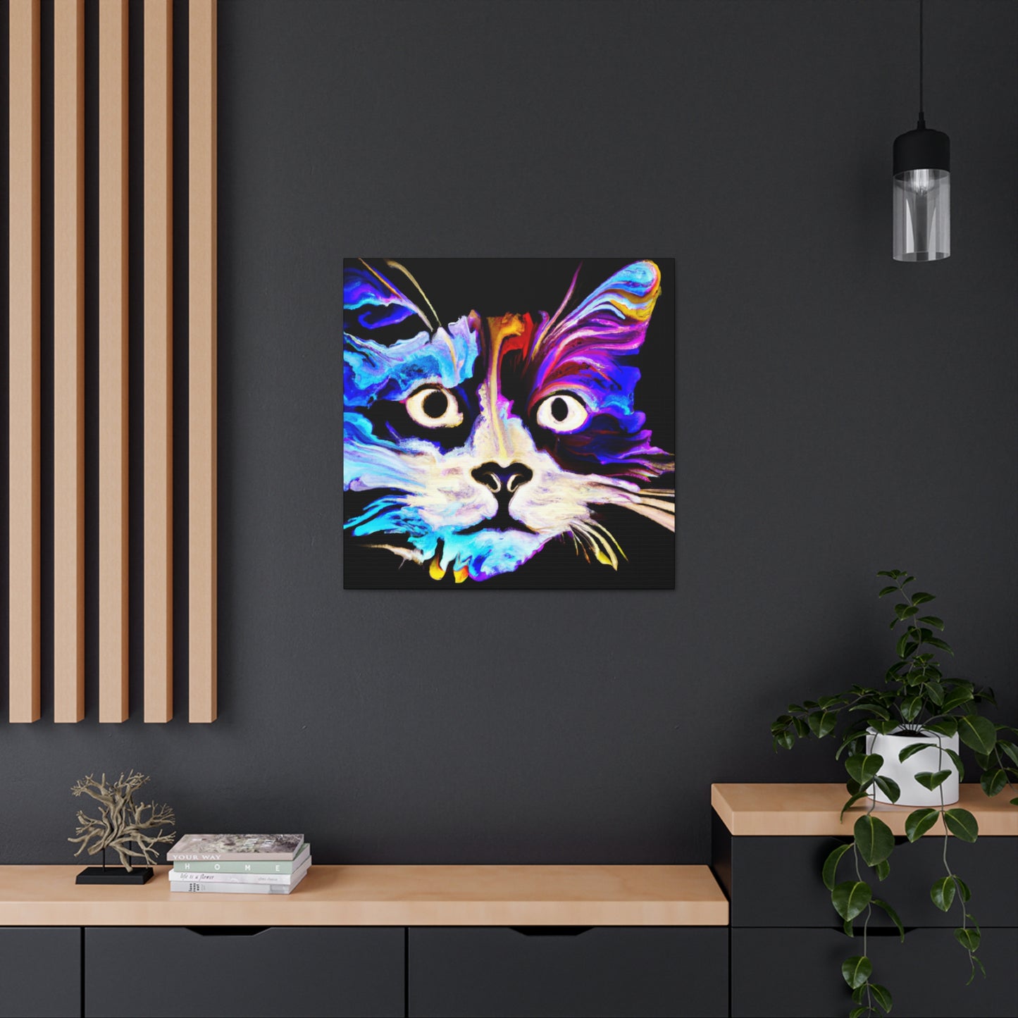 Siamese at Sunset - Canvas