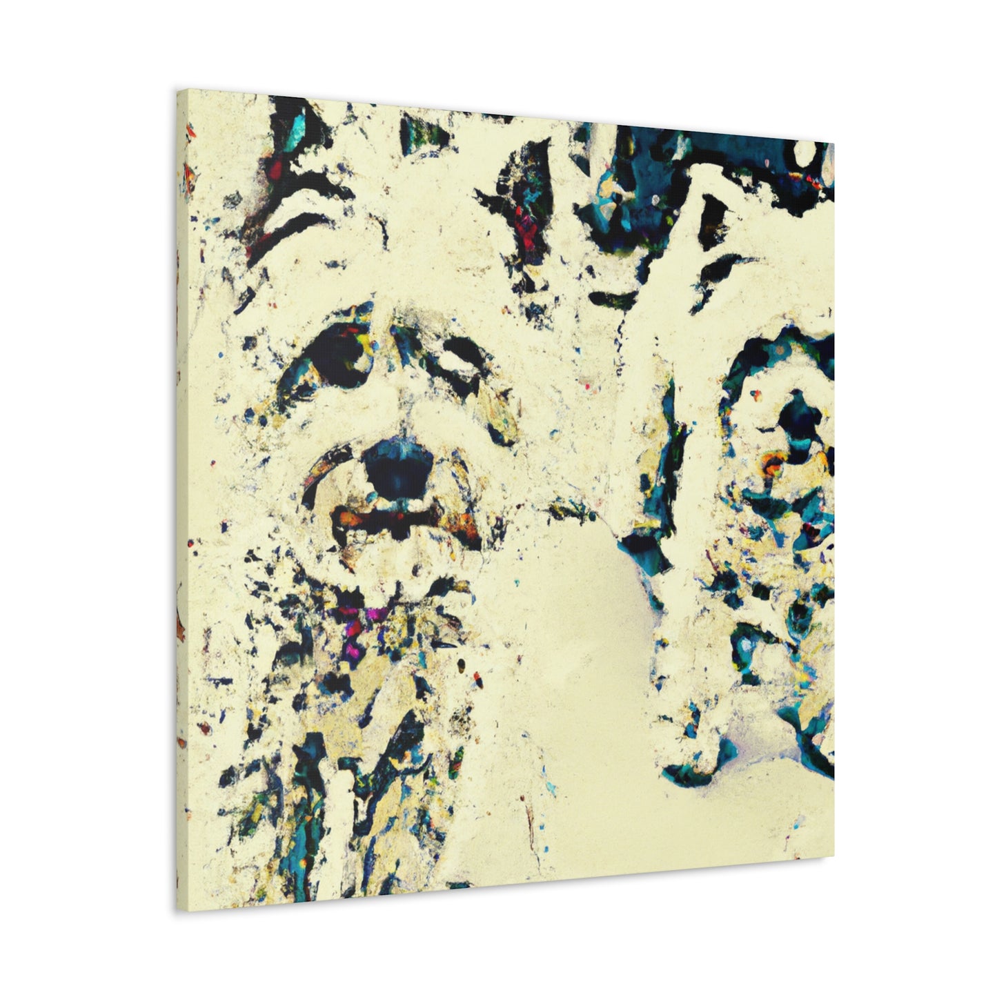 "Proud Bichon Musing" - Canvas