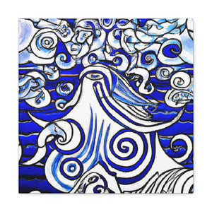 Waves of the Ocean - Canvas