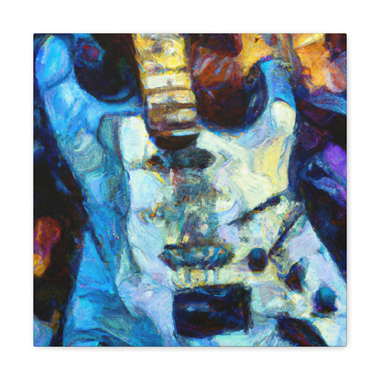 "Fender In Impressionism" - Canvas