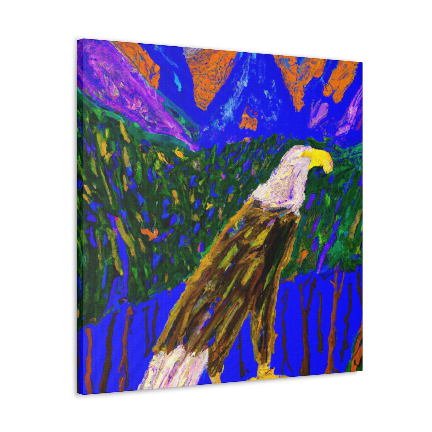 "The Noble Bald Eagle" - Canvas