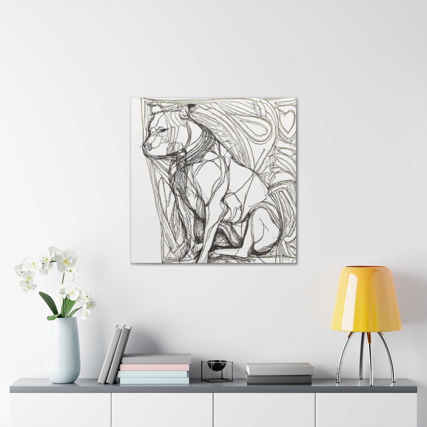 Pitbull in Adornment - Canvas