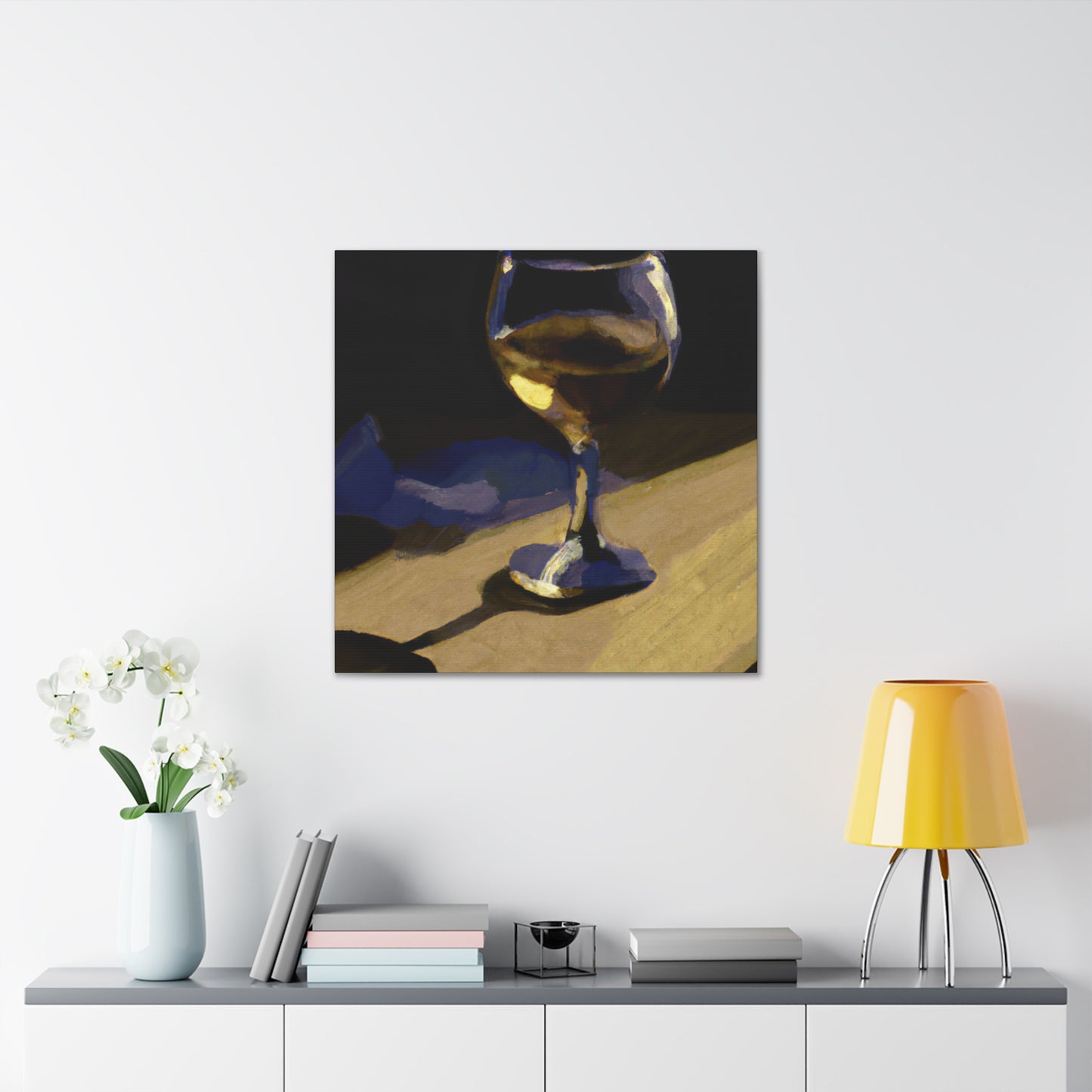 "Glass of Reflection Regal" - Canvas