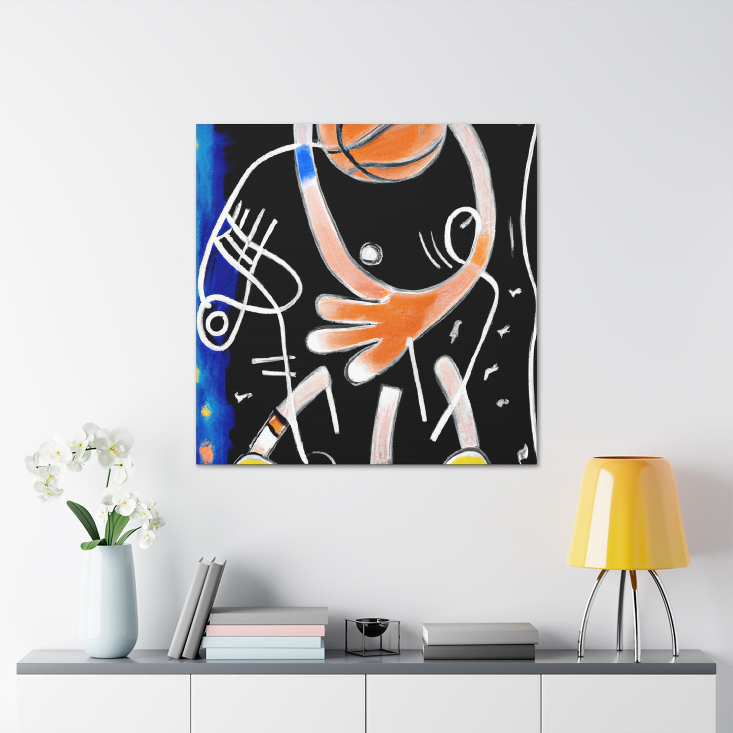 "Catch the Basketball Dream" - Canvas