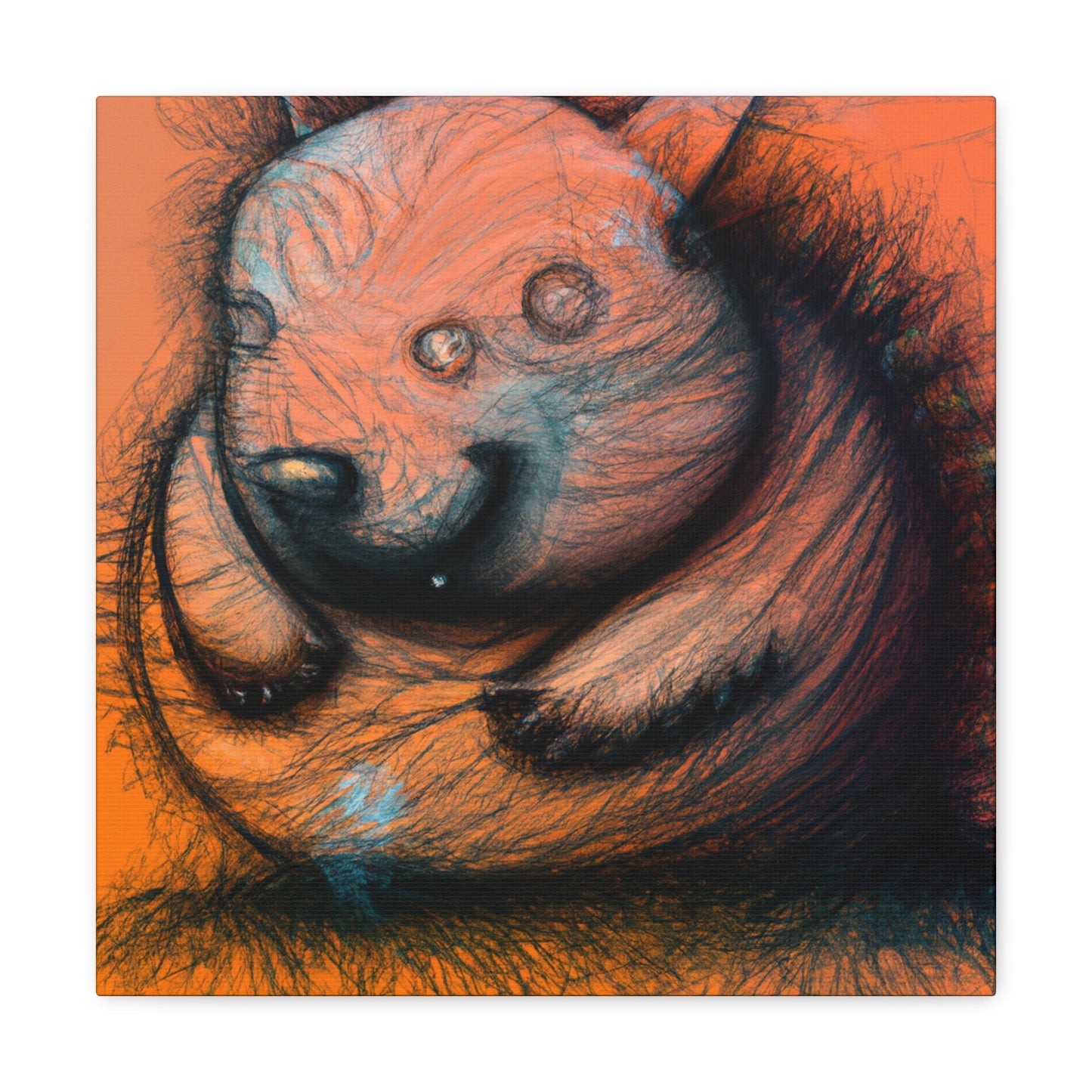 Wombat: Surreal Dream - Canvas