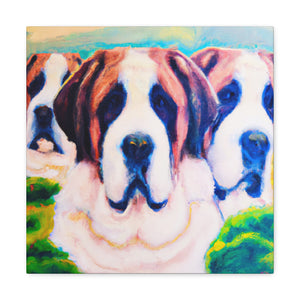 St. Bernard's Surreal Dream - Canvas