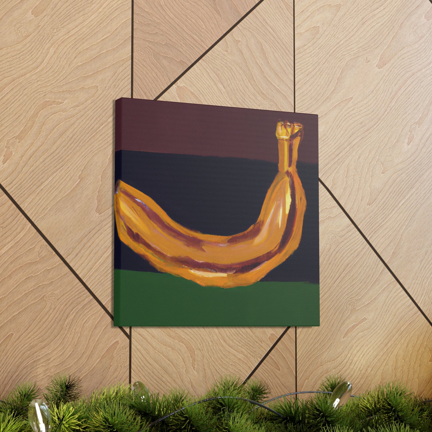 "Banana Still Life Scene" - Canvas