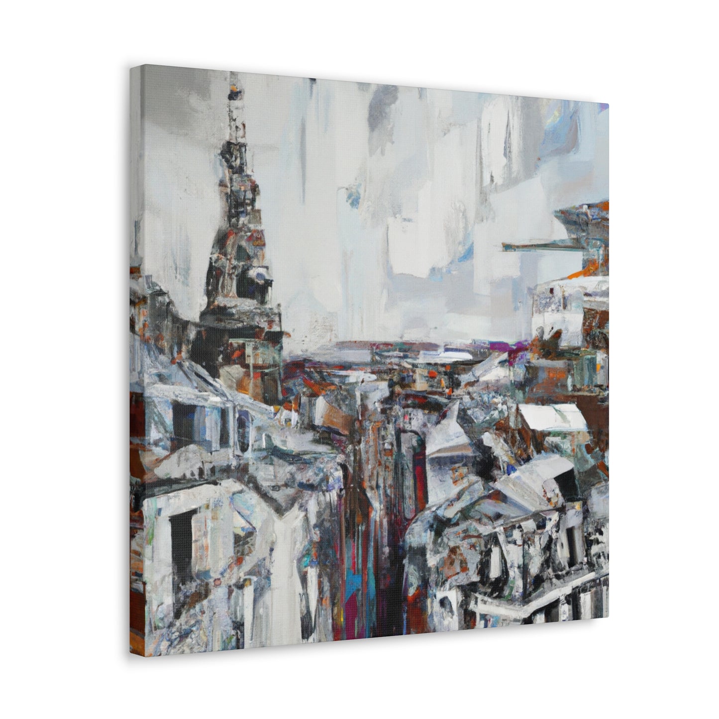 Victorian Time Panorama - Canvas