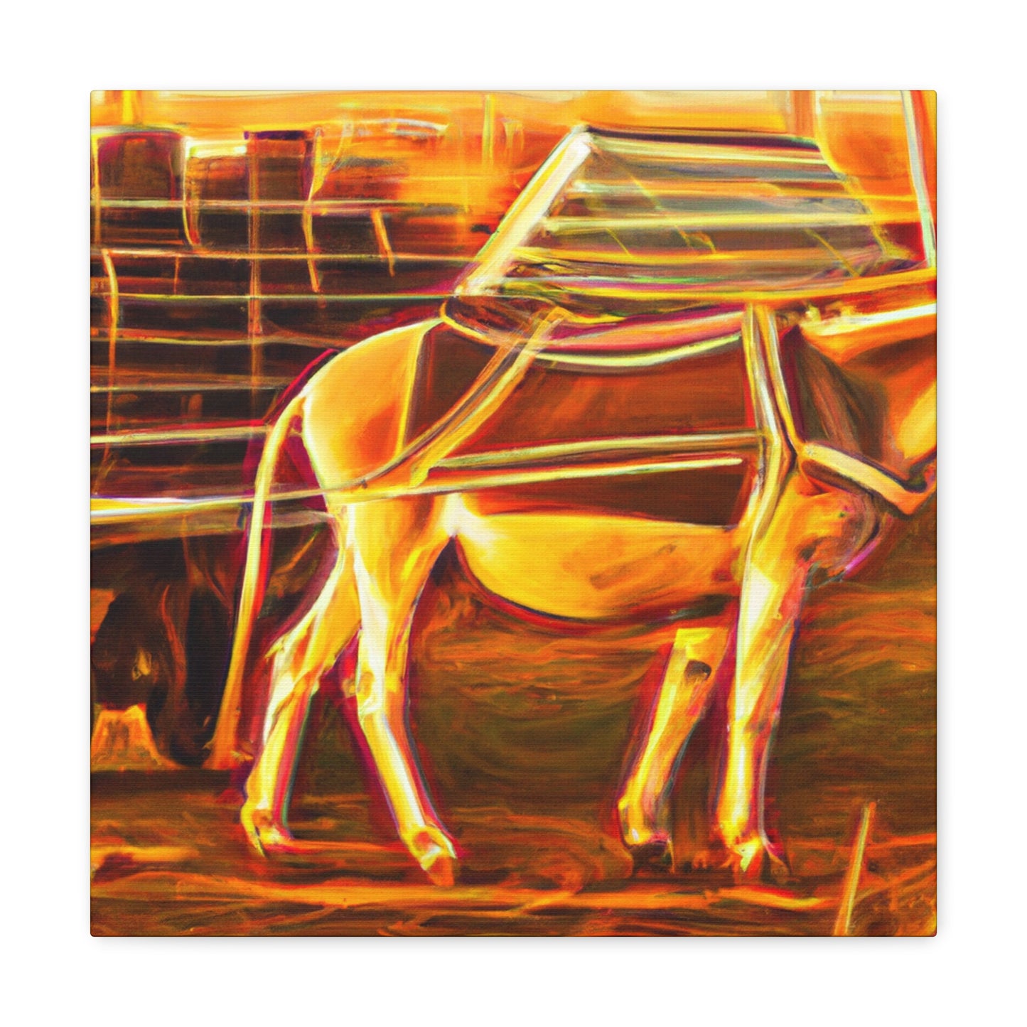 "Mule's Majestic Majesty" - Canvas