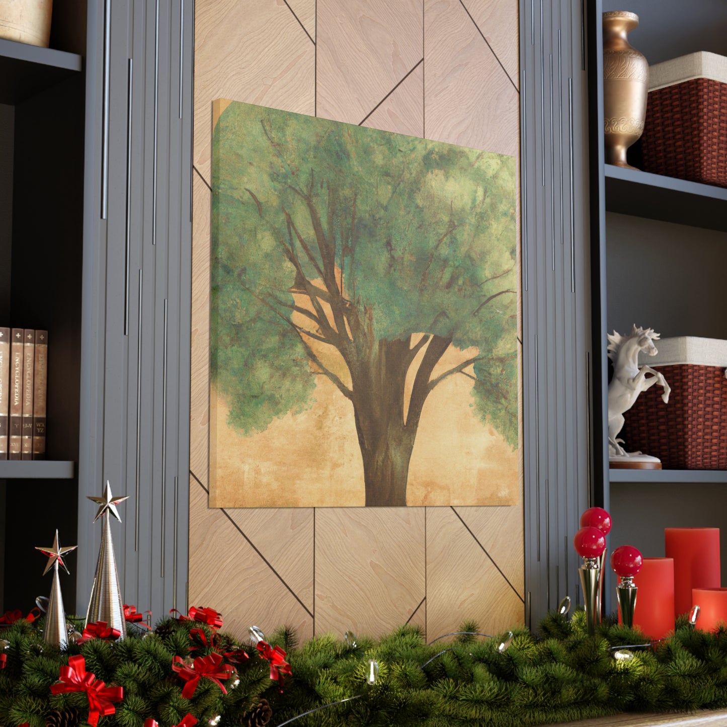 Elm Tree in Deco - Canvas