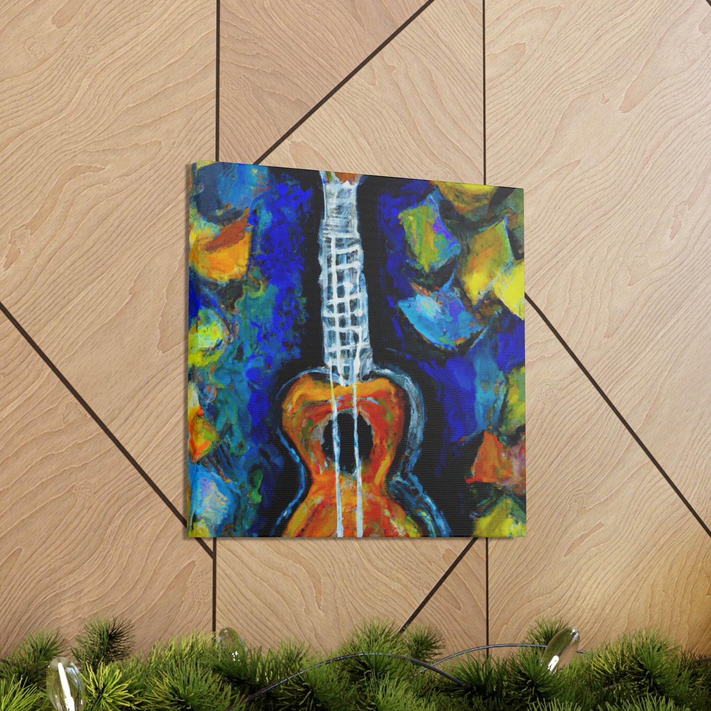 Ukelele Joyous Strum - Canvas