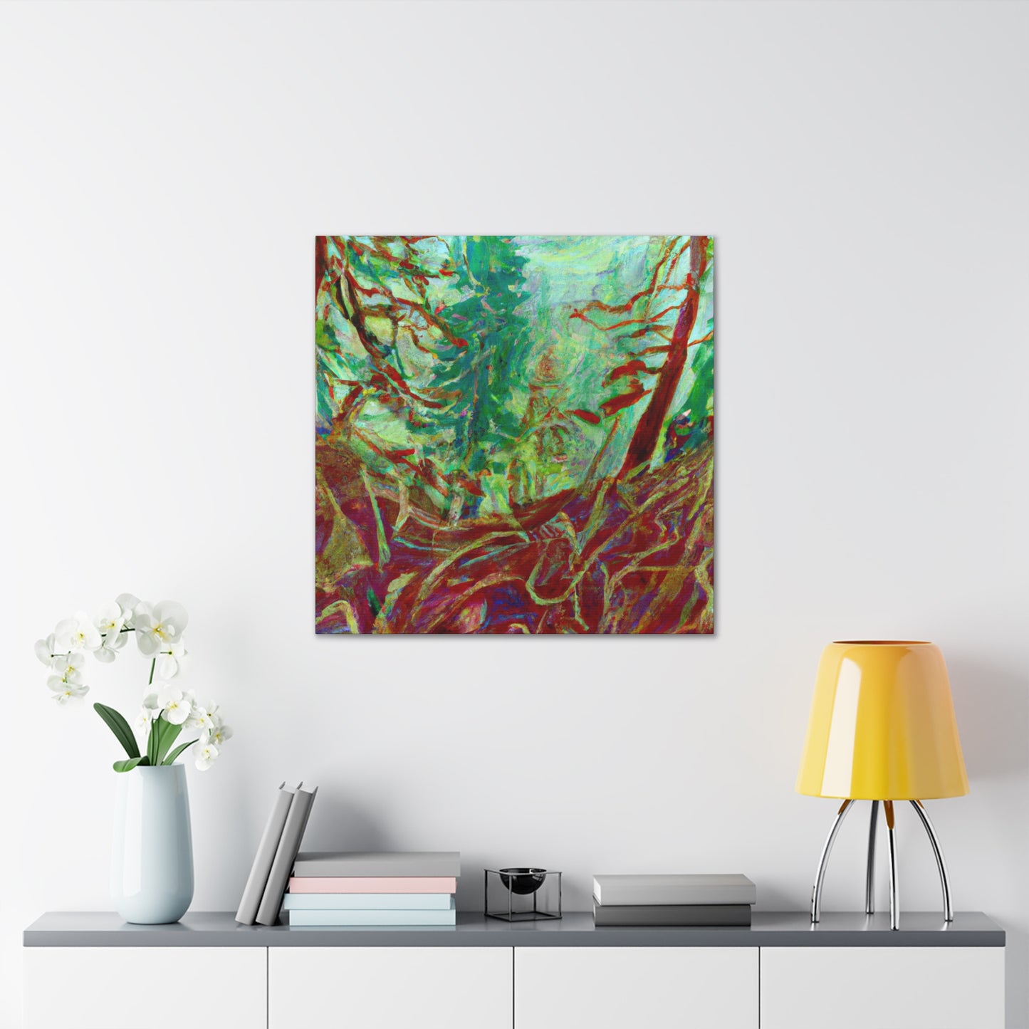 The Forest Awaits. - Canvas