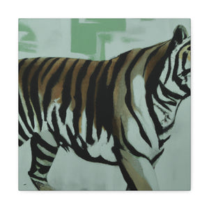 Bengal Tiger Roars - Canvas