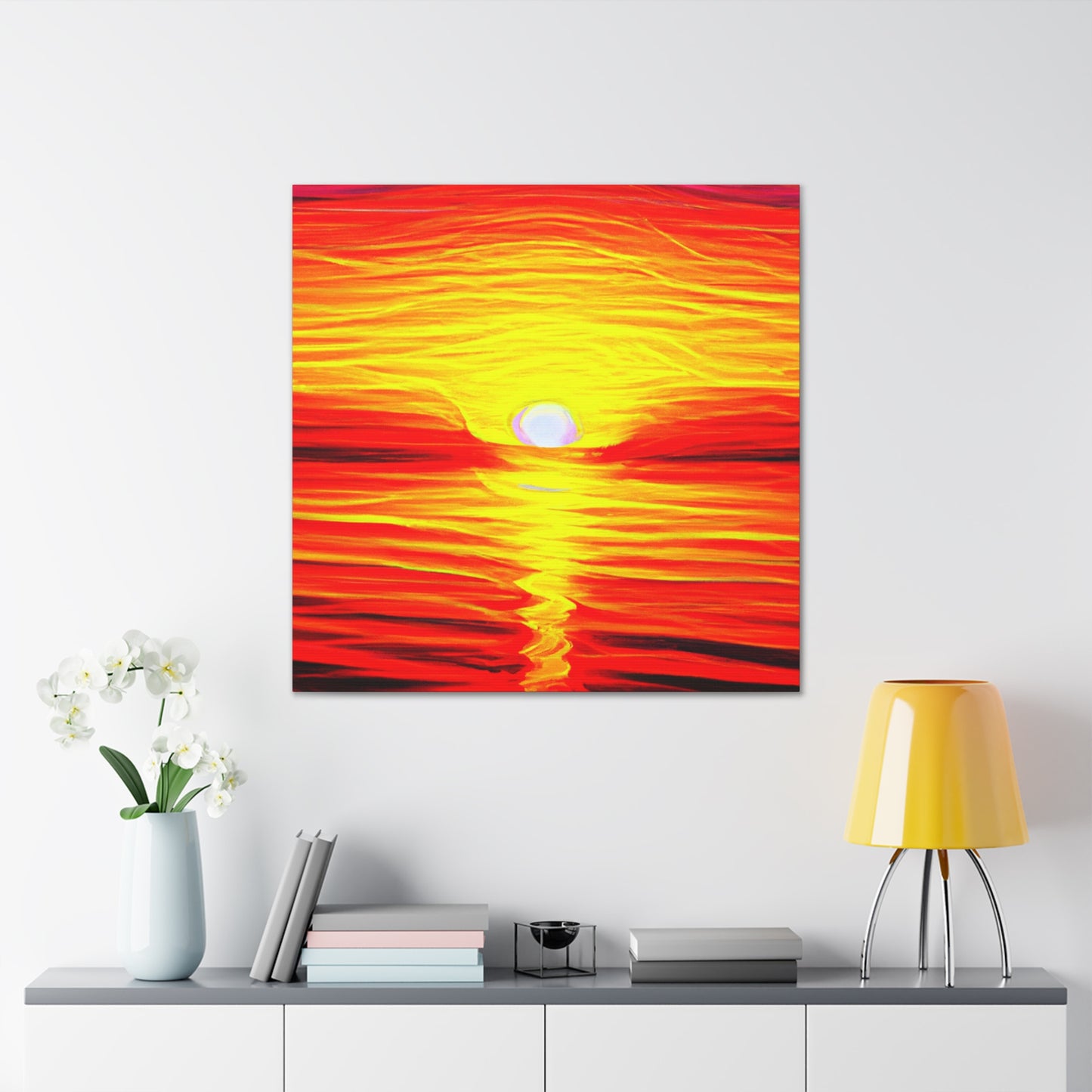 "Ocean's Glorious Sunrise" - Canvas