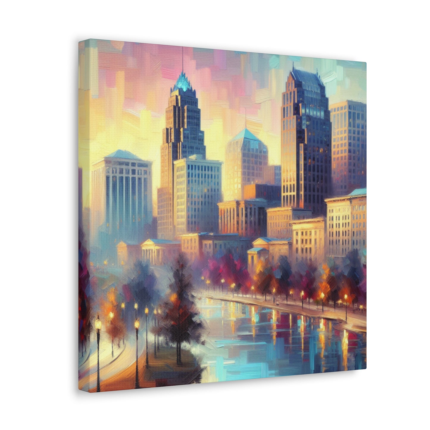 "Serene Southern Sentiments" - Canvas