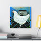 "Chicken in Art Deco" - Canvas