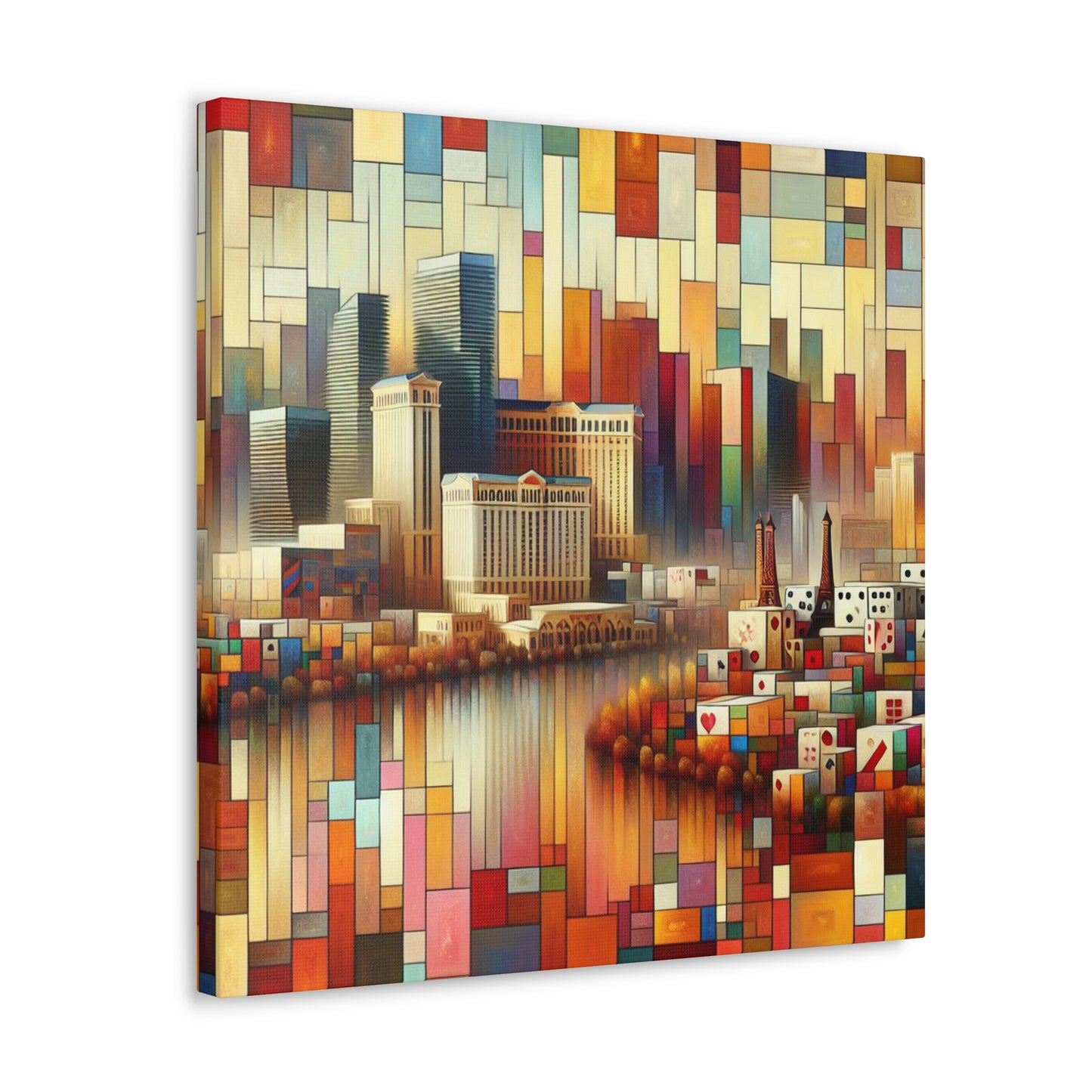 Vegas Illuminated Dreams - Canvas