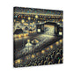 "Joyous Mosaic of Revelry" - Canvas