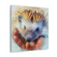 "Hedgehog in Hyperrealism" - Canvas