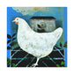 "Chicken in Art Deco" - Canvas