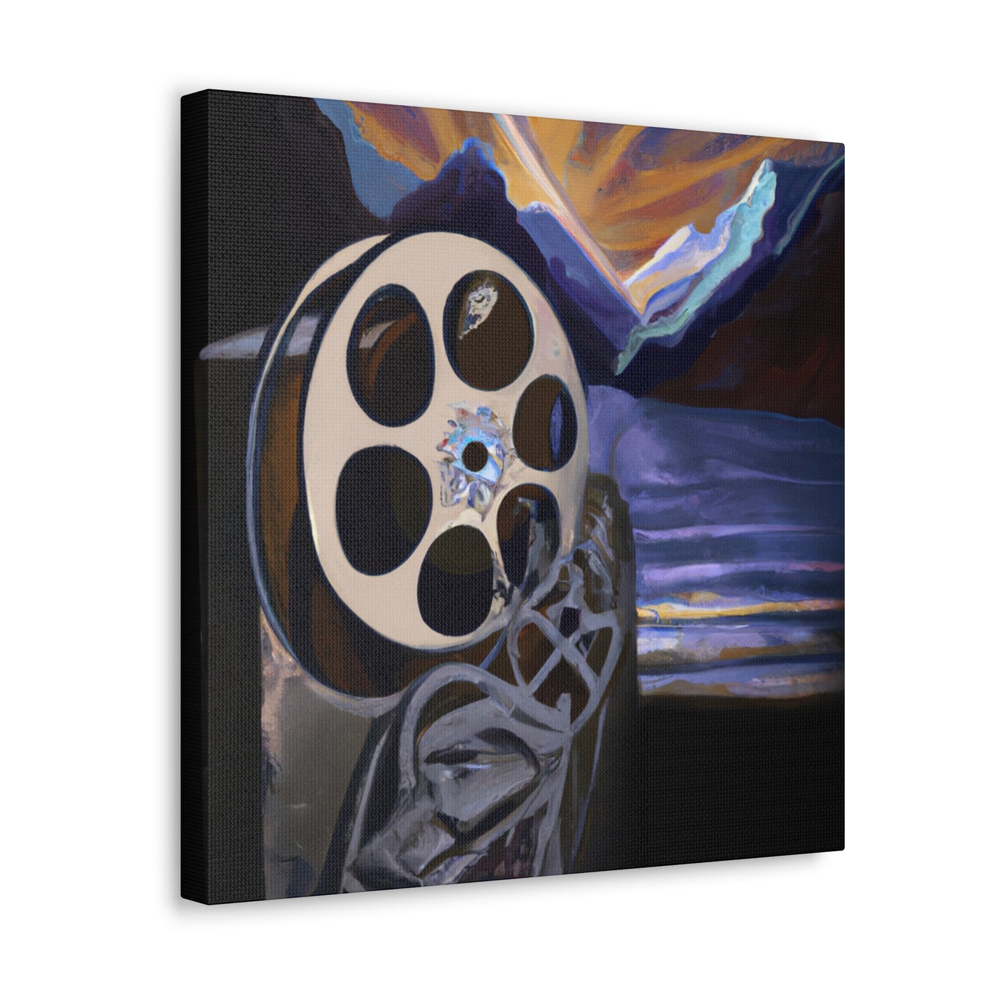 "Vintage Reel Memories" - Canvas