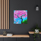 "Cherry Blossom Oasis" - Canvas