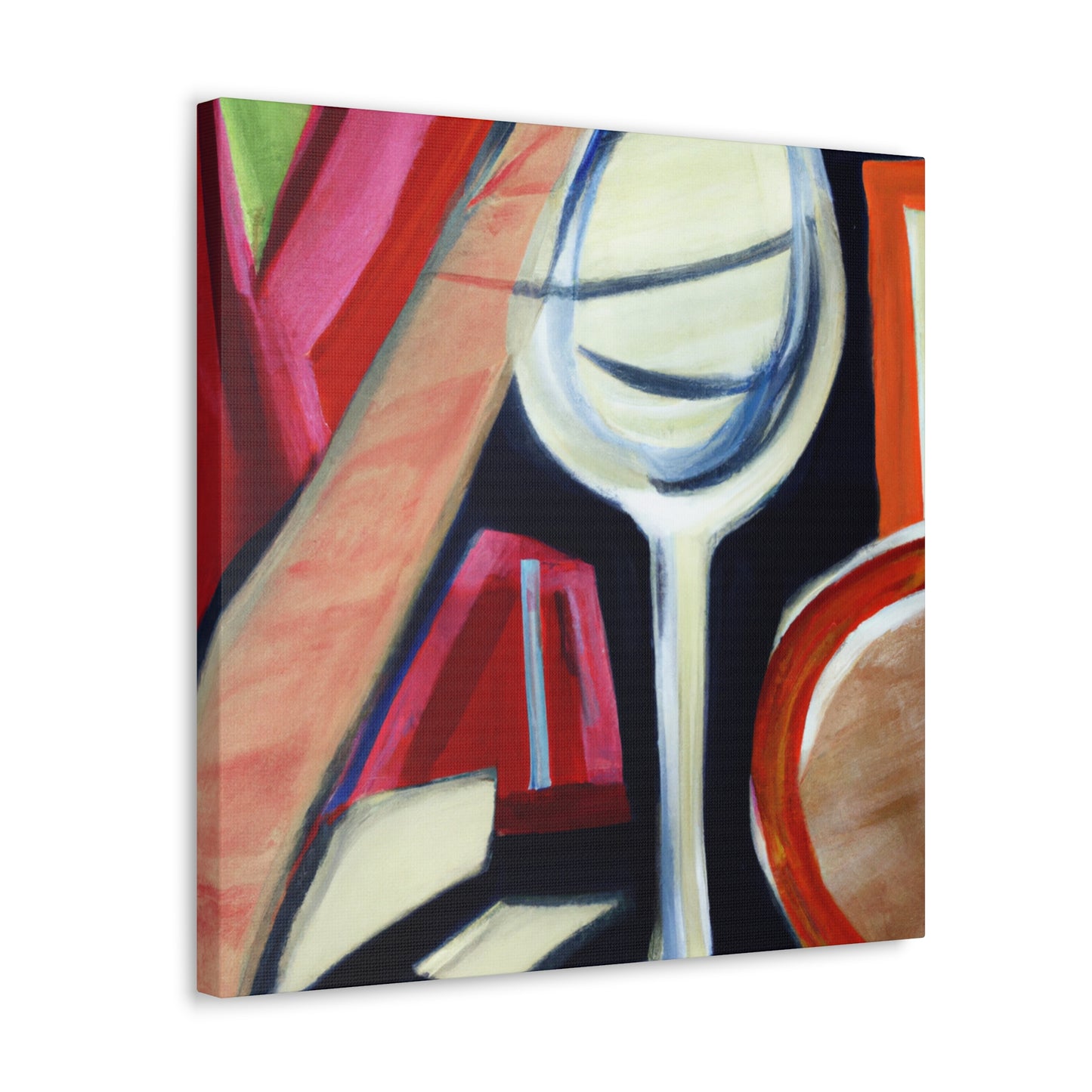 "Glow of the Wineglass" - Canvas