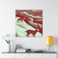 Chamois in the Alps - Canvas